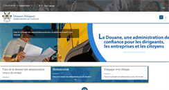 Desktop Screenshot of douanes.gov.mg